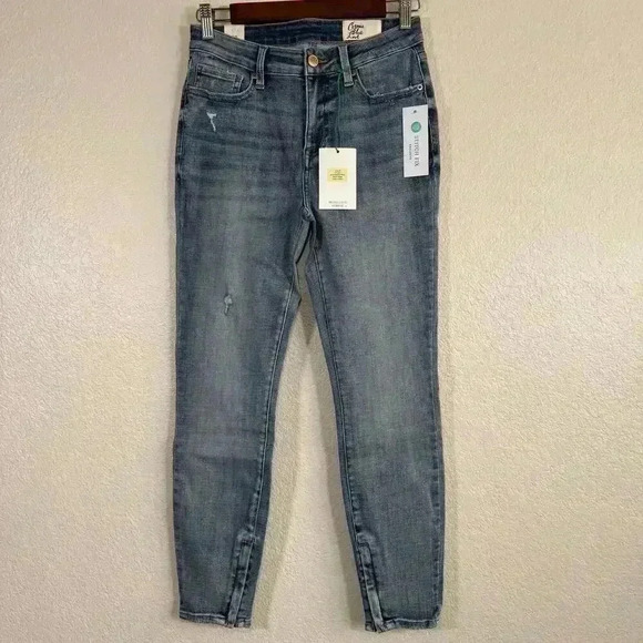 Cosmic Blue Love Park Avenue High Rise Skinny Jeans Stitch Fix NWT Women size 27 - Picture 1 of 8
